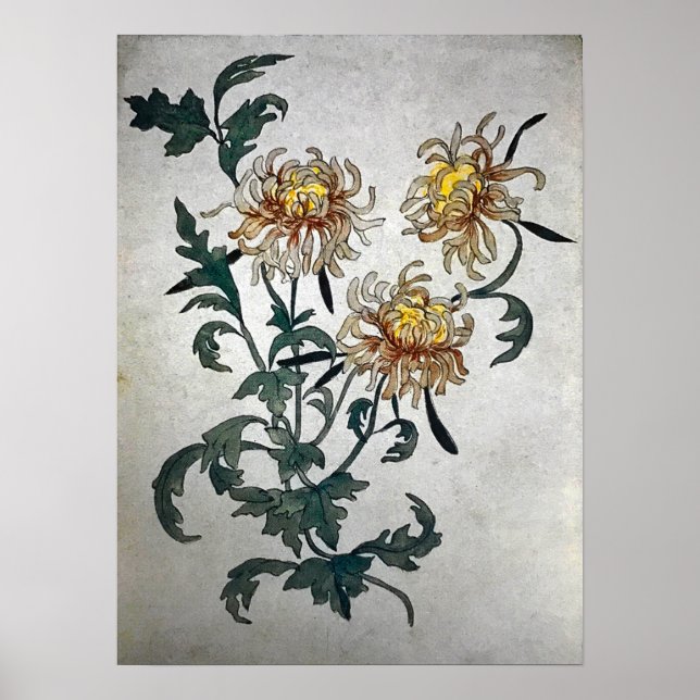 Affiche Rozanova - Fleurs 1900 (Devant)