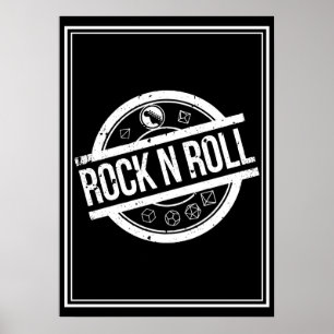 Affiche RPG Rock and Roll