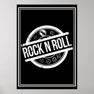 Affiche RPG Rock and Roll