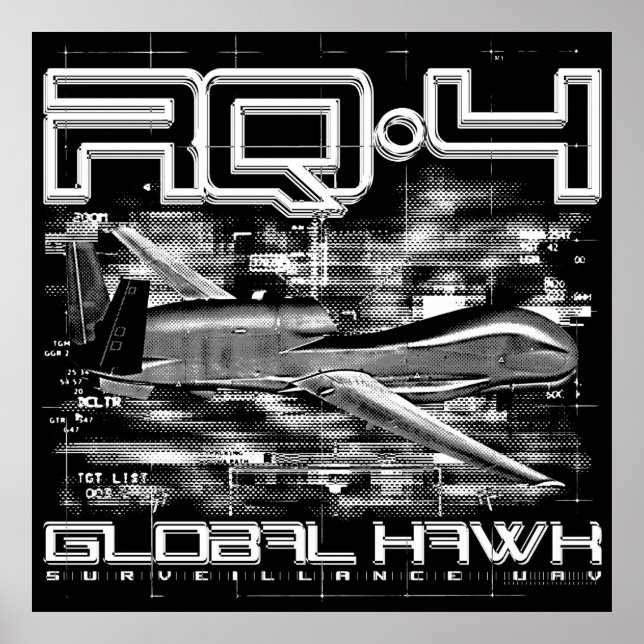 Affiche RQ-4 Global Hawk (Devant)
