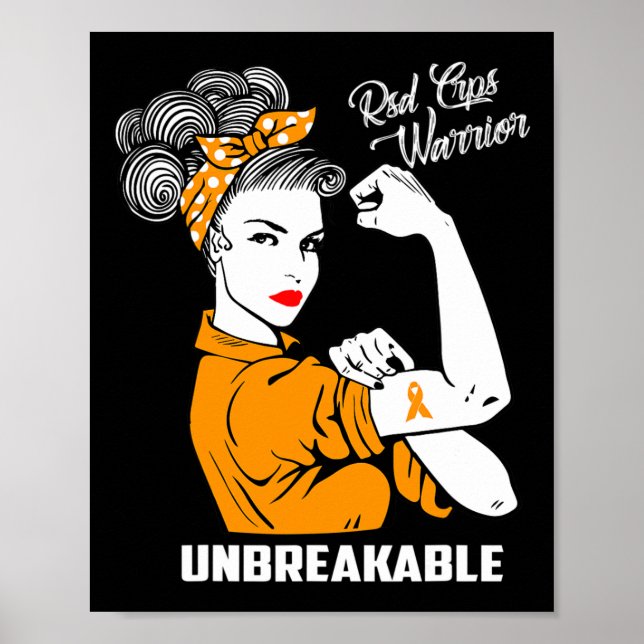 Affiche RSD CRPS Guerrier Indestructible RSD CRPS Sensibil (Devant)