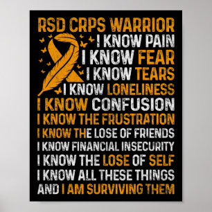 Affiche Rsd Crps Guerrier Orange Ribbon Crps Nove de sensi
