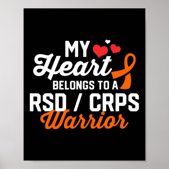Affiche Rsd Crps Guerrier Survivant Soutien Reconnaissance (Devant)