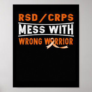 Affiche Rsd Crps Mess Avec Le Mauvais Guerrier