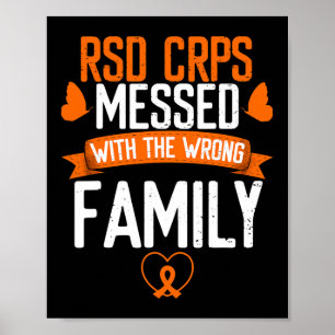 Affiche Rsd Crps Messed Mauvaise Famille Orange Ribbon Awa