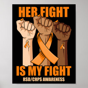 Affiche RSD CRPS Sensibilisation Son combat est ma main de