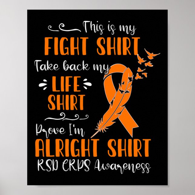 Affiche RSD RCPS Sensibilisation Mon combat (Devant)