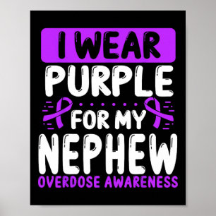 Affiche Rub ruban violet tante oncle conscience de surdosa