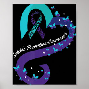 Affiche Ruban Carburant Papillon Suicide Sensibilisation M