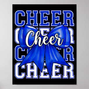 Affiche Ruban Coquette de Cheerleader pour Cheerleading
