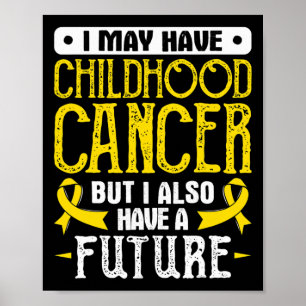 Affiche Ruban d'Or Sensibilisation au Cancer de l'Enfance