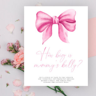 Affiche Ruban rose - quelle est la taille du ventre de mam