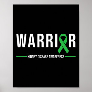 Affiche Ruban vert pour la récupération du guerrier de sen