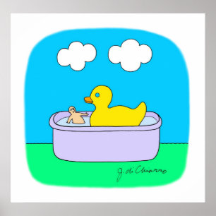 Affiche Rubber Ducky