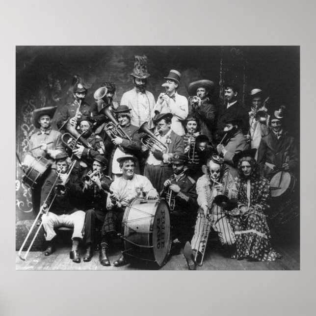Affiche Rube Band, 1908 (Devant)