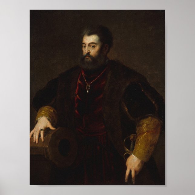 Affiche Rubens - Alfonso d’Este, duc de Ferrare (Devant)
