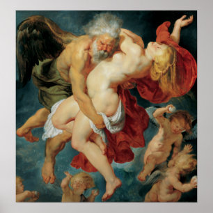 Affiche Rubens - Borei Abducts Orifia, 1620