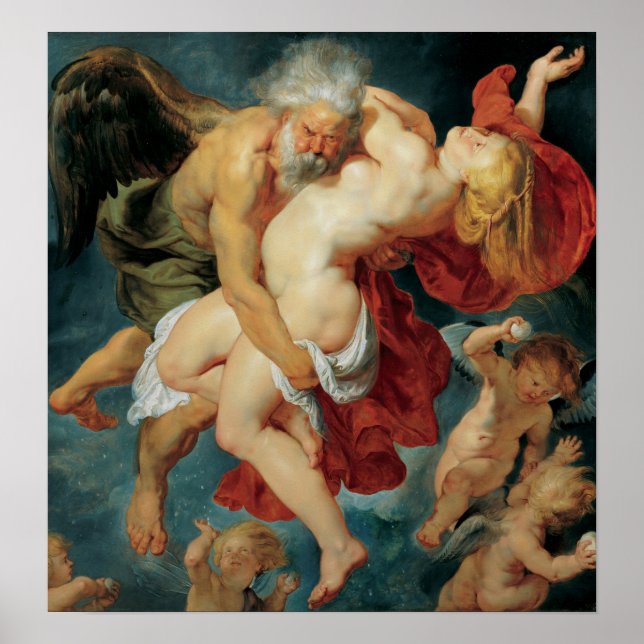 Affiche Rubens - Borei Abducts Orifia, 1620 (Devant)