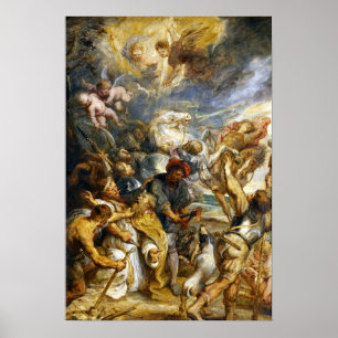 Affiche Rubens - Martyre de Saint Livinus