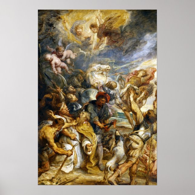 Affiche Rubens - Martyre de Saint Livinus (Devant)