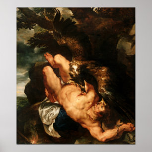Affiche Rubens - Prometheus Bound