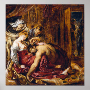 Affiche Rubens - Samson et Dalila