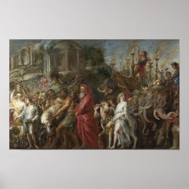 Affiche Rubens - Un triomphe romain (Devant)