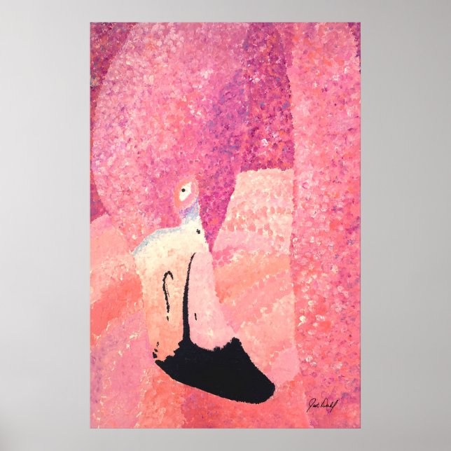 Affiche Ruby Flamingo - De Just Dahl (Devant)