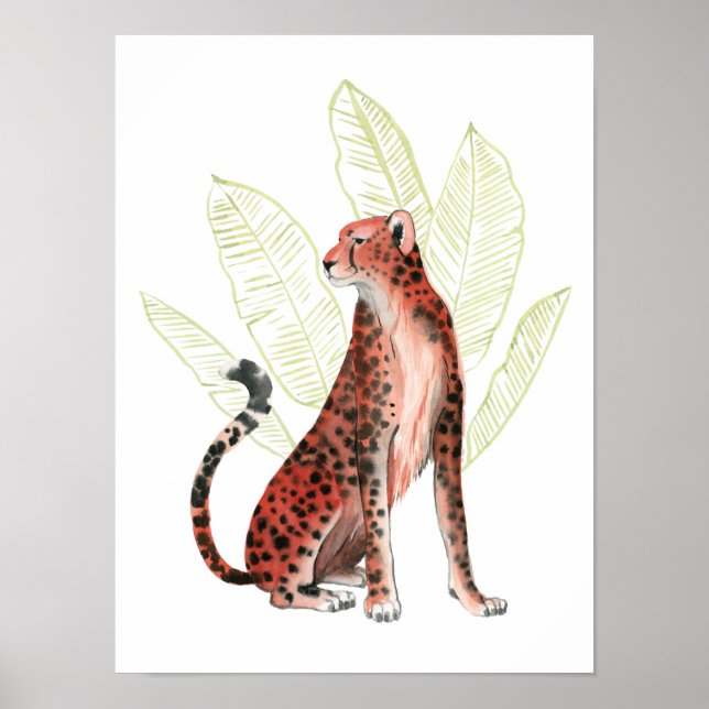 Affiche Ruby Runner Leopard (Devant)
