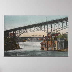Affiche Rue de Spokane, Washington - de Monroe
