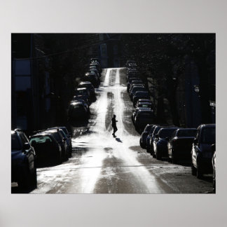 Affiche Rue de ville