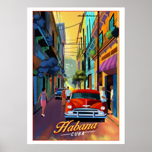 Affiche Rue du Cuba