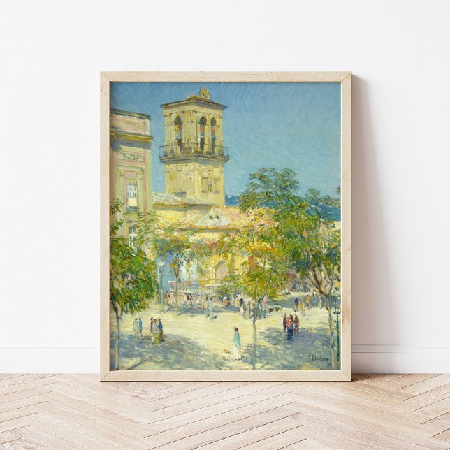 Affiche Rue du Grand Capitaine | Childe Hassam (Créateur téléchargé)
