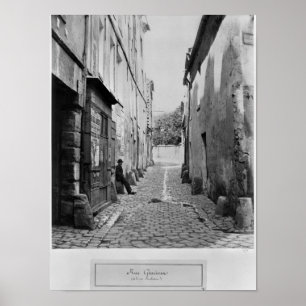 Affiche Rue Gracieuse, de rue Daubenton, Paris