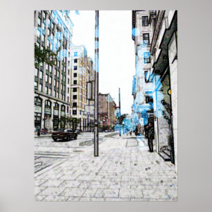 Affiche rue Montréal 8343a