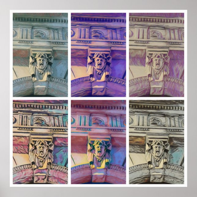 Affiche Rue romaine (Devant)