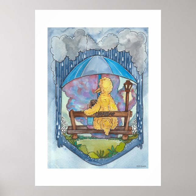 Affiche Rue Sésame | Big Bird - Aimé (Devant)