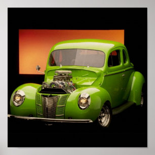 Affiche Rue vintage Rod