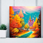 Affiche Rue Whimsical Rhône Graffiti coloré Art<br><div class="desc">Nous sommes fiers de la qualité de nos affiches d'art, en utilisant des matériaux de première qualité et des techniques d'impression pour assurer des couleurs vives et des détails pointus qui résisteront à l'épreuve du temps. Que vous choisissiez une affiche unique comme pièce de déclaration ou que vous organisiez un...</div>