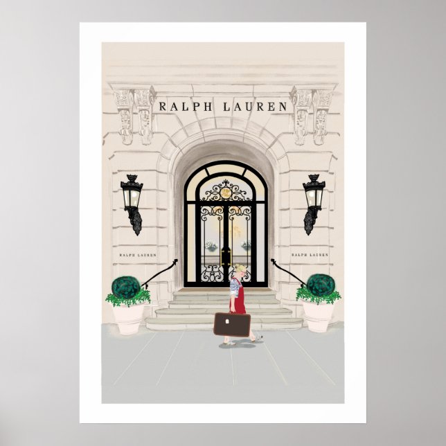 Affiche Rues de New York (Devant)