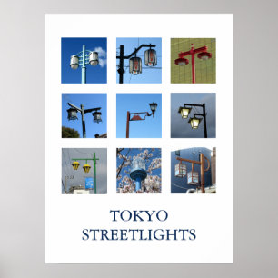 Affiche Rues de Tokyo