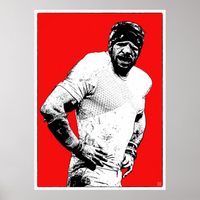 Affiche Rugby - Rugby Peinture Imprimer (Devant)