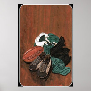 Affiche Rugby vintage