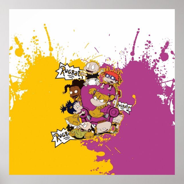 Affiche Rugrats Pour Air Jordan 1 Mid Para Mi Familia (Devant)