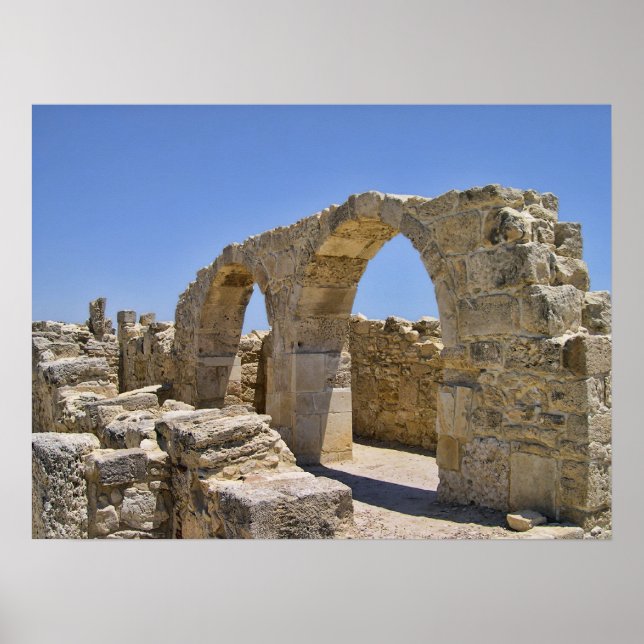 Affiche Ruines antiques à Chypre (Devant)