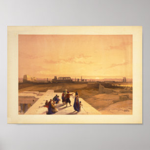 Affiche Ruines de Karnack