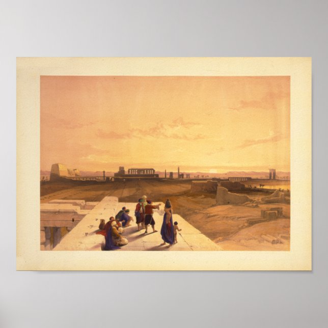 Affiche Ruines de Karnack (Devant)