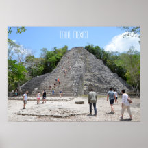 Ruines de la pyramide de Coba Riviera Maya Mexique