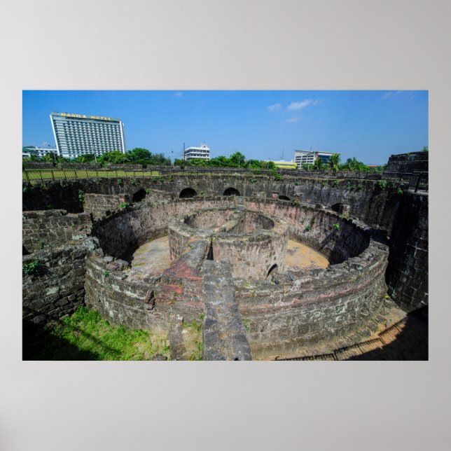 Affiche Ruines De Tour De Garde De Luzon (Devant)