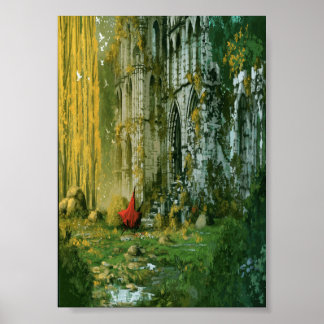 Affiche Ruines mystiques de la forêt et errance